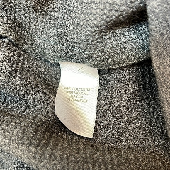 Pure Jill Draped Wide-Leg Dress Pants - Picture 4 of 4